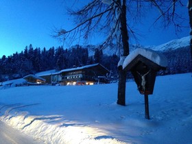 Bauernhof Haflingertränke