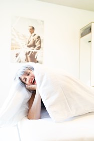 Motel Schlafraum