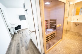 Motel Schlafraum