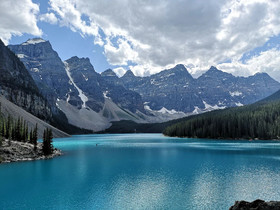 Alpine Rocky Mountains Cafe