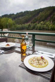 Retro Riverside Wellness Resort