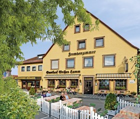 Weißes Lamm