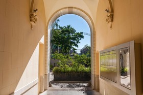 City landmark near Checkpoint Charlie