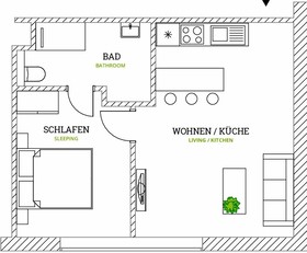 Glück Auf Appartements Düppelstraße