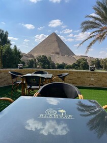 Golden Glamour Pyramids View