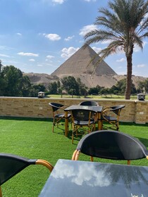 Golden Glamour Pyramids View