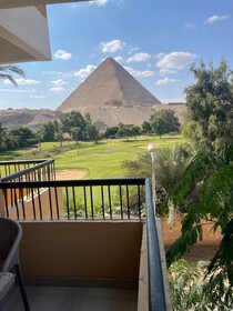 Golden Glamour Pyramids View