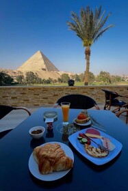 Golden Glamour Pyramids View