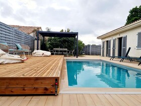 Biscarrosse Bourg Villa Avec Piscine