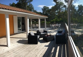 Chalet Orange Naturiste la Jenny