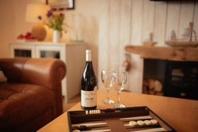 Luxury Cottage Eco Tub Logfire