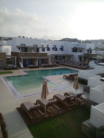 Blue, White and Grey Suites
