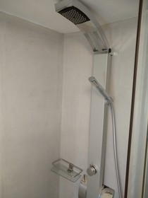 Blue, White and Grey Suites