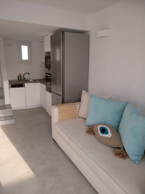 Blue, White and Grey Suites