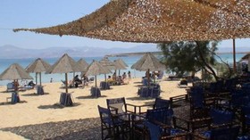 Surfing Beach Paros