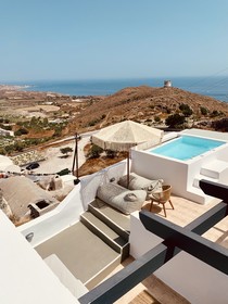 White Curves Santorini