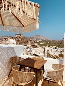 White Curves Santorini