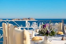 Sea Breeze Santorini Beach Resort, Curio Collection by Hilton