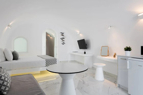 White Concept Caves