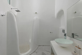White Concept Caves