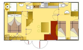 Camp Kozarica Mobile homes