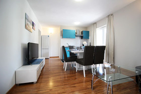 Blue and Yellow Apartments