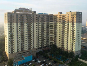 Apartment Mutiara Bekasi by X-press bedroom