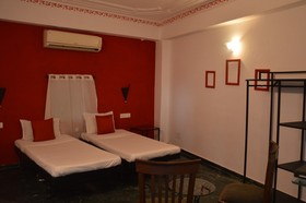 The Red Pier By Downtown Udaipur