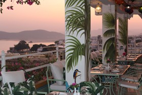 The Red Pier By Downtown Udaipur