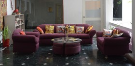 The Red Pier By Downtown Udaipur