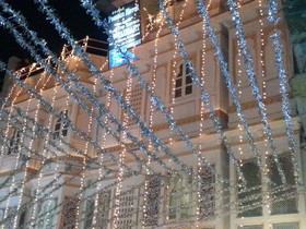The Red Pier By Downtown Udaipur