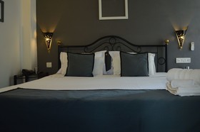 The Red Pier By Downtown Udaipur