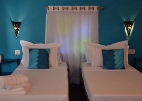 The Red Pier By Downtown Udaipur