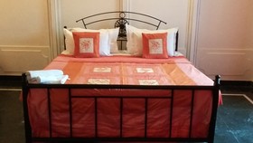 The Red Pier By Downtown Udaipur