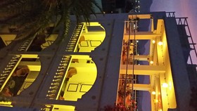 The Red Pier By Downtown Udaipur