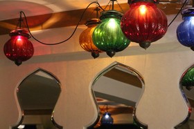 The Red Pier By Downtown Udaipur