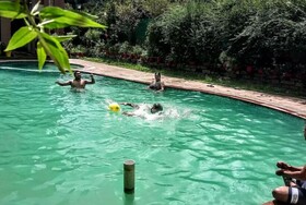 Pool Retreat