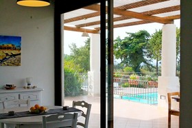 Villa Maria Con Piscina E Vista Mare
