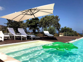 Villa Maria Con Piscina E Vista Mare