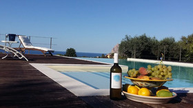 Villa Maria Con Piscina E Vista Mare
