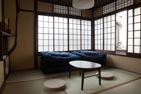 Kyoto Guesthouse Lantern In Gion