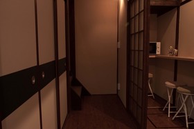 Kyoto Guesthouse Lantern In Gion