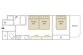Apartment Hotel 11 Shinsaibashi