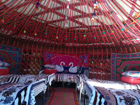 Yurt Camp Azamat At Song Kol Lake