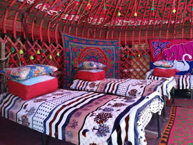 Yurt Camp Azamat At Song Kol Lake