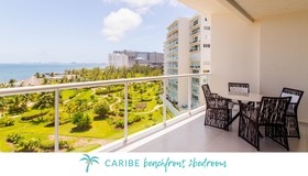 Caribe Beachfront 2 BR - Incredible Oceanview