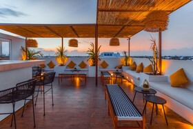 Terrasse Hotel Playa del Carmen