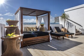 Terrasse Hotel Playa del Carmen