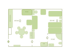 Poduszka Apartamenty Zielony Dom