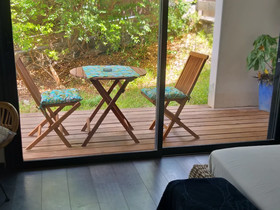Suite Indigo Jacuzzi Prive Piscine Vue Mer acces cuisine laverie